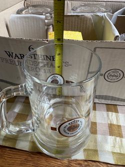Vintage Warsteiner German Beer Mugs – Set of 3