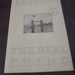 Hardback Book Doris Leasing The Real Thing First Edition 