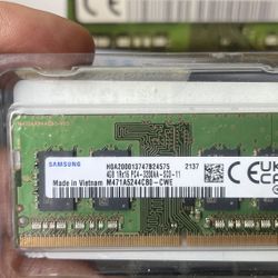 4GB DDR4 SODIMM RAM 3200mhz Samsung