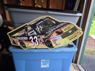 Nascar Longhorn truck sign