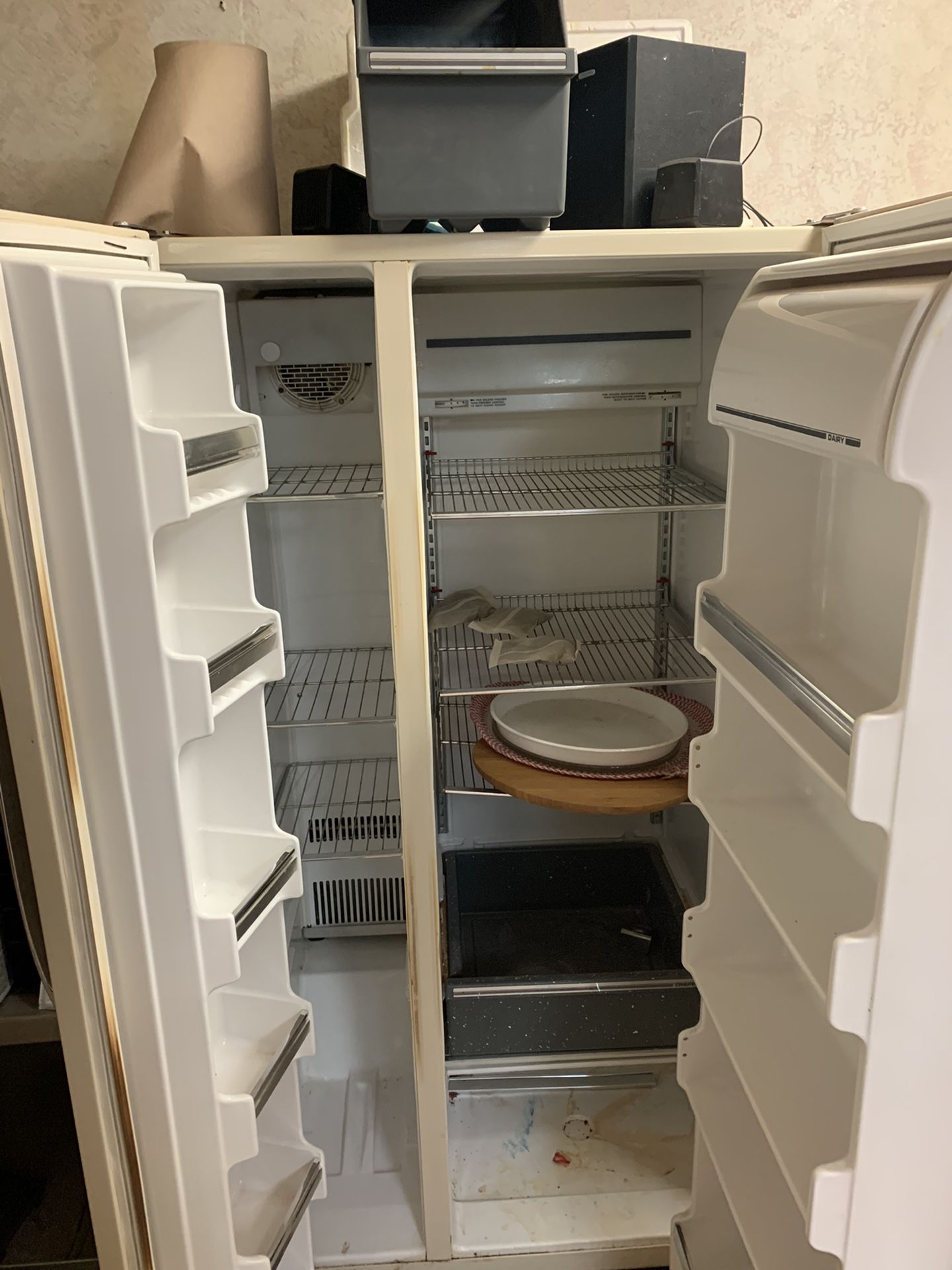 Refrigerator and freezer