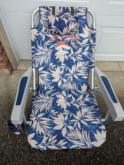 Tommy Bahama Relax Beach Chair 5 position chair including lay flat