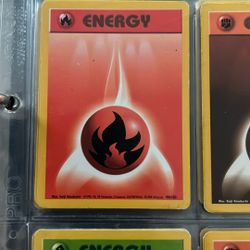 Pokemon Energy Cards 1st Edition