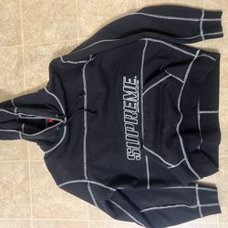 Supreme Crosstitch Hoodie