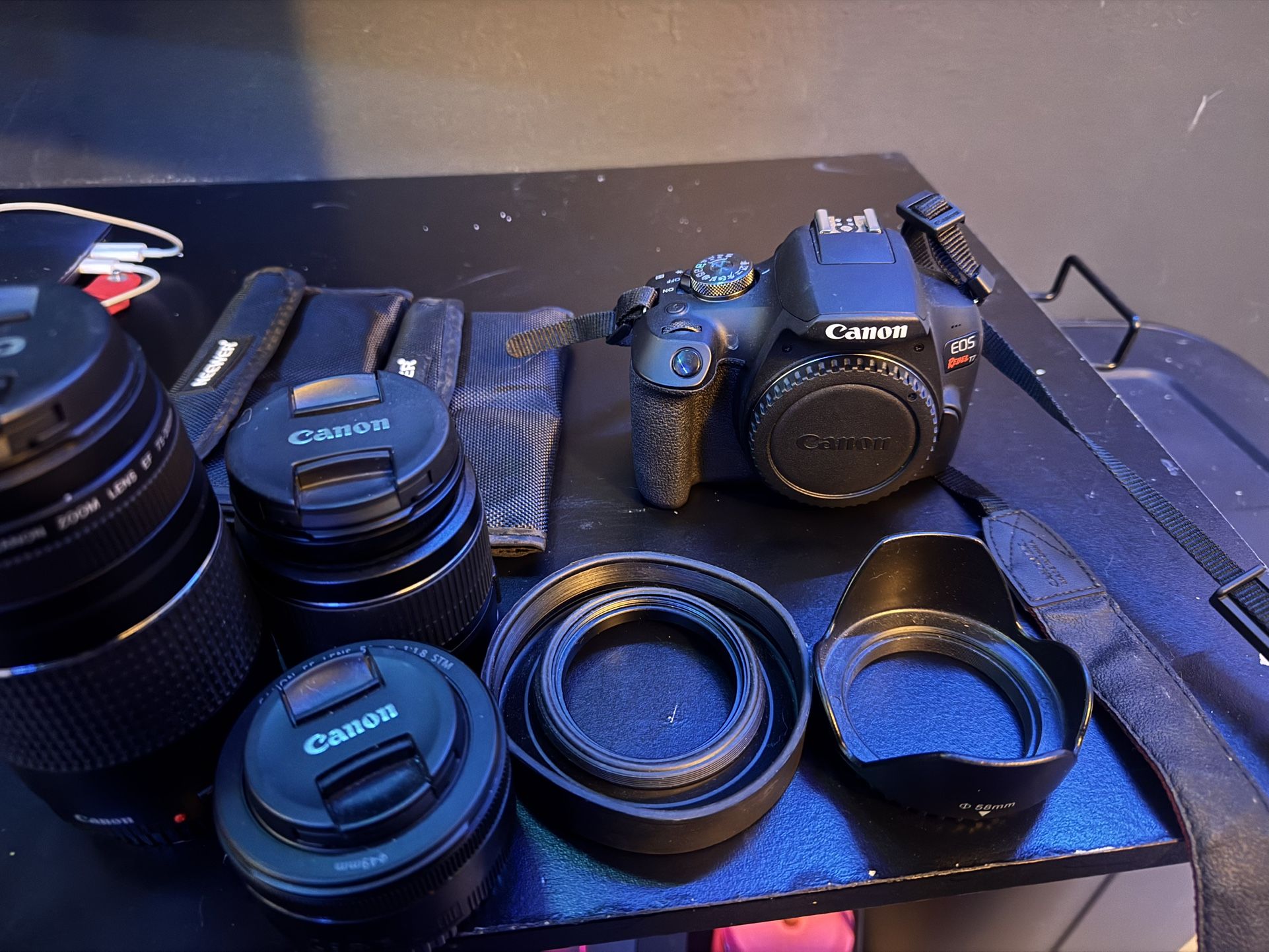 Rebel T7 With Lense Kit