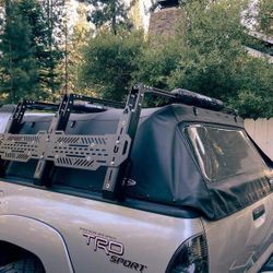 Toyota Tacoma Bed Rack Uptop Softtop Compatible