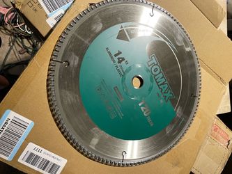 TOMAX 14-Inch 120 Teeth Aluminum and Plastic Cutting Saw Blade (TMA14120)