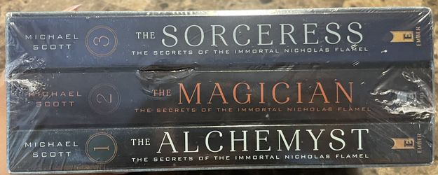 The Secrets Of The Immortal Series 1-3 Nicholas Flamel Softcover 