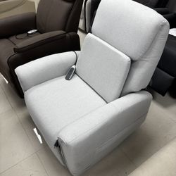 Massage Chair Recliner (Light Gray)