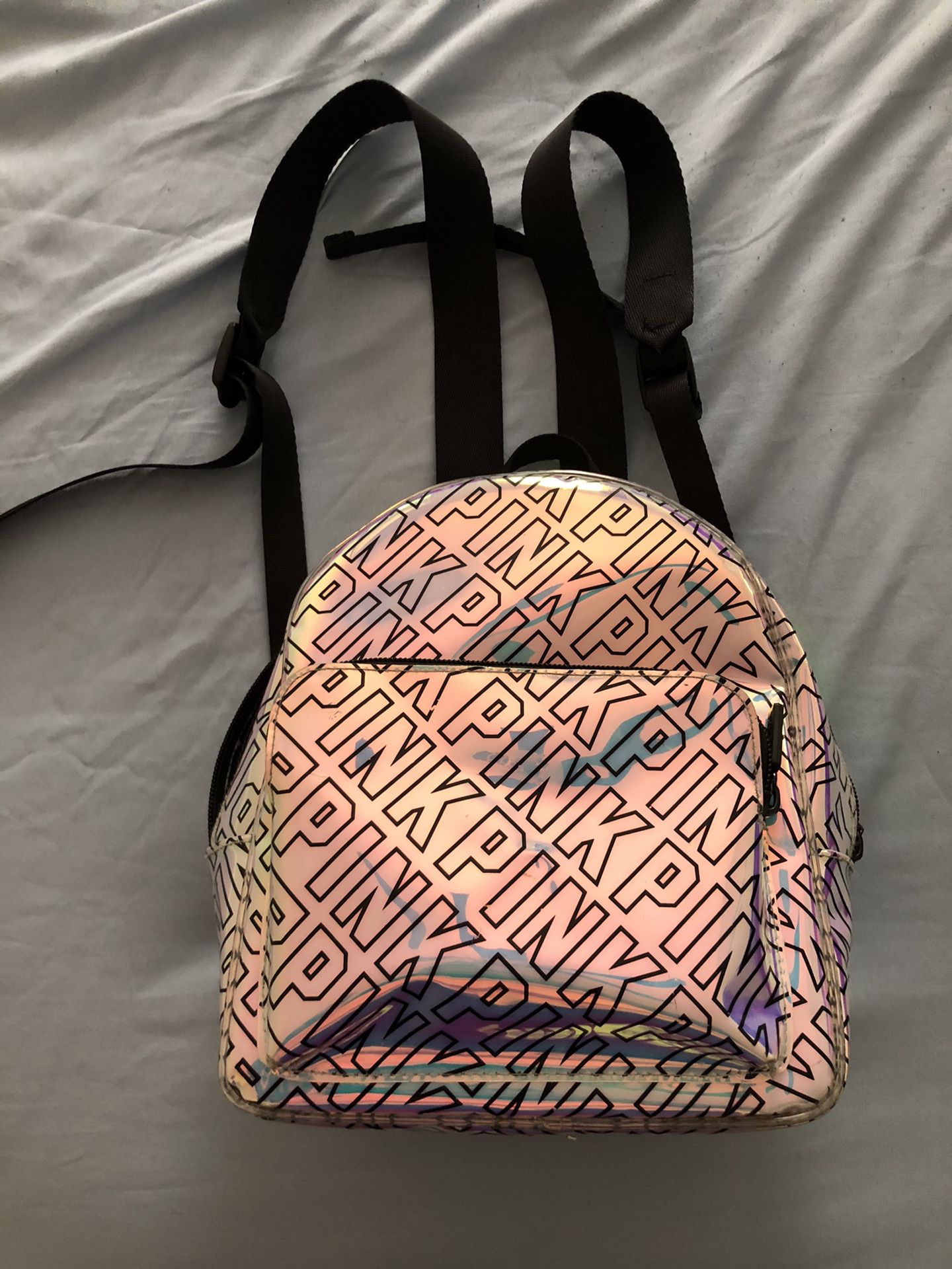 Pink small backpack