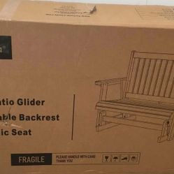 Poly lumber Patio glider ( new)/ see discription 👍👍