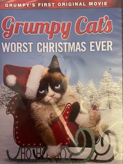 Hallmark’s GRUMPY CAT’S Worst Christmas Ever (DVD-2014) NEW!