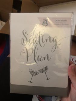 Wedding planning seating planner