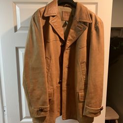 Leather Jacket - Vintage Brown