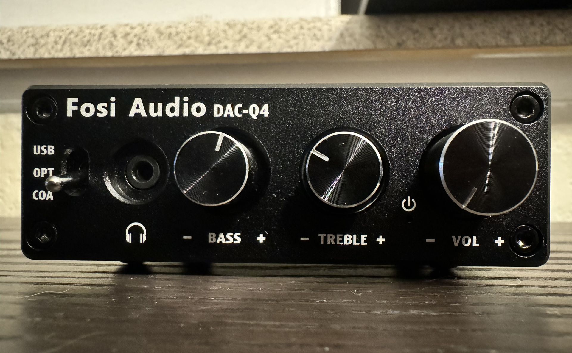 Fosi Audio Q4 Mini Stereo Gaming DAC & Headphone Amplifier Audio