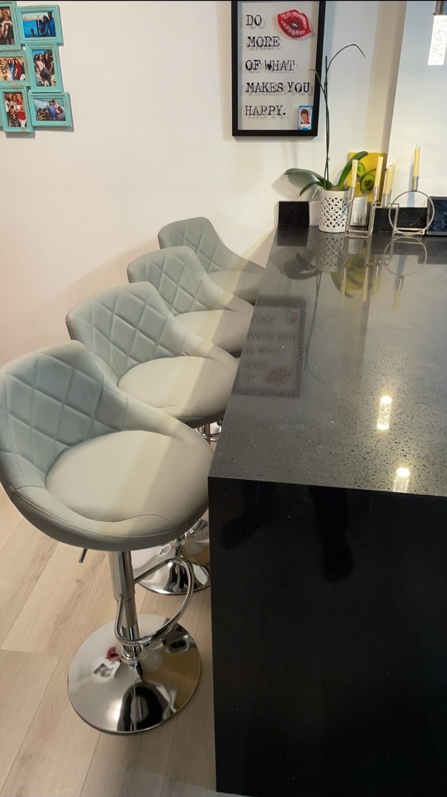 Modern Adjustable Barstools/ Bar Stools/ Barstool/ Bar Stool In Box $95 Each// Finance Available Only $1 Down.