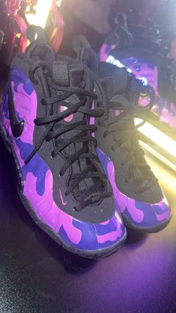 Purple camo foamposites