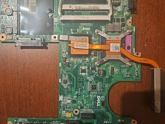 Dell Laptop Motherboard with Cooling System