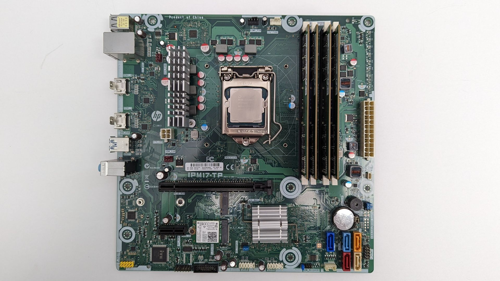 HP Omen Motherboard, Intel 7th gen i7, and 32GB RAM 