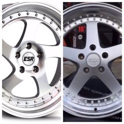 ESR 18" Wheels 5x114 5x120 5x100 ( only 50 down payment/ no CREDIT CHECK)
