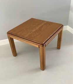 Solid Oak End Table / Side Table … could repurpose into Children’s Table