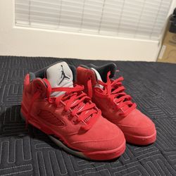 Air Jordan 5 Red Suede – Size 5.5Y – Used – No Box
