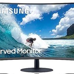 32" Samsung T55 Curved Monitors (2)