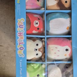 Squismallows 8 Pack Plush Set