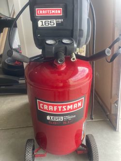 Craftsman 33 Gallon Air Compressor 165 PSI Max