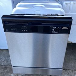 Stainless Steel Dishwasher Whirlpool 