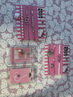 Hello kitty Claire’s and hot topic jewelry