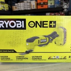 RYOBI ONE+ 18V Cordless Oscillating Multi-Tool Kit with 2.0 Ah Battery and Charger 