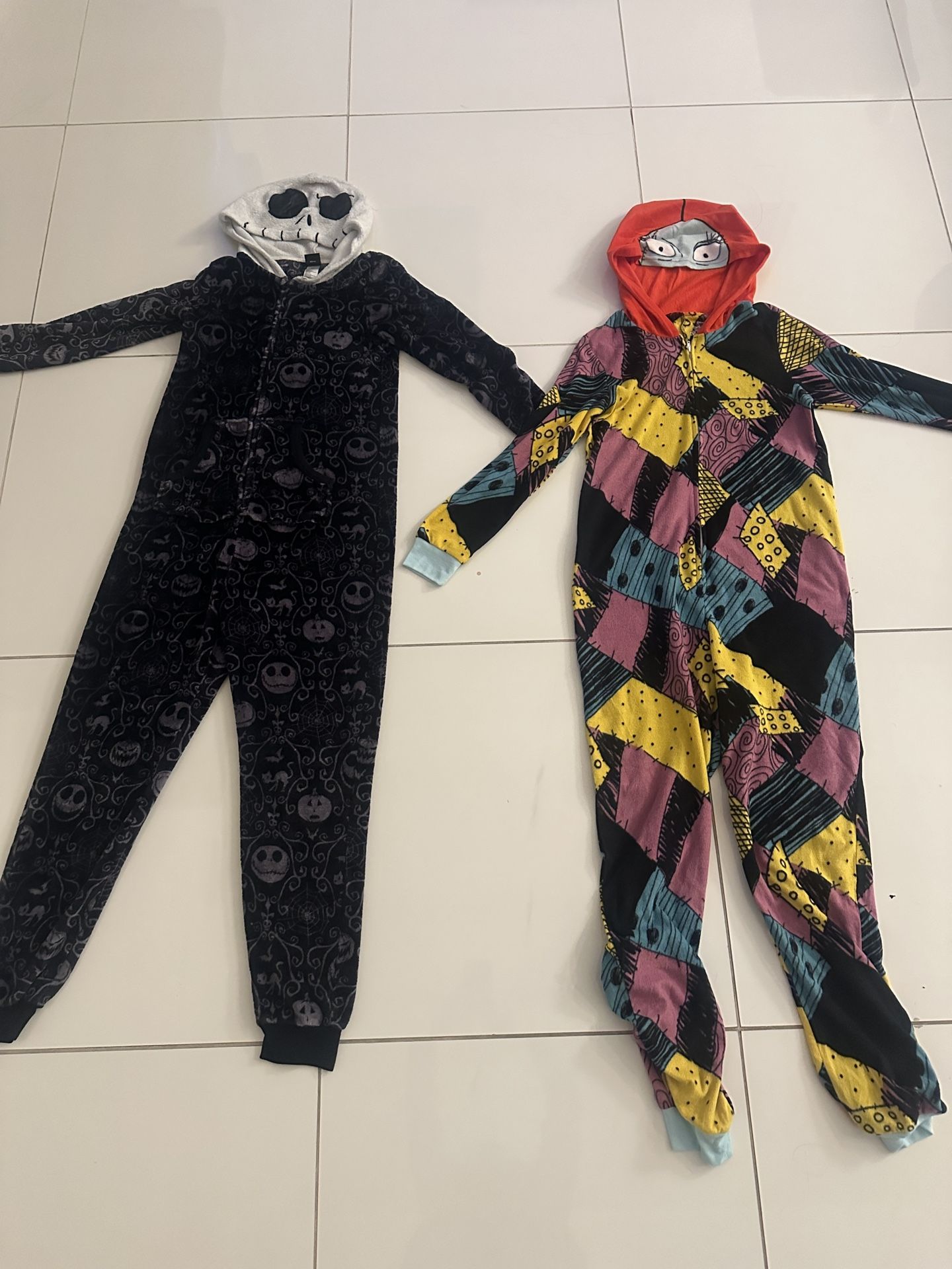 Nightmare before Christmas jack sally small onesies Halloween costumes bodysuit pajamas Disney