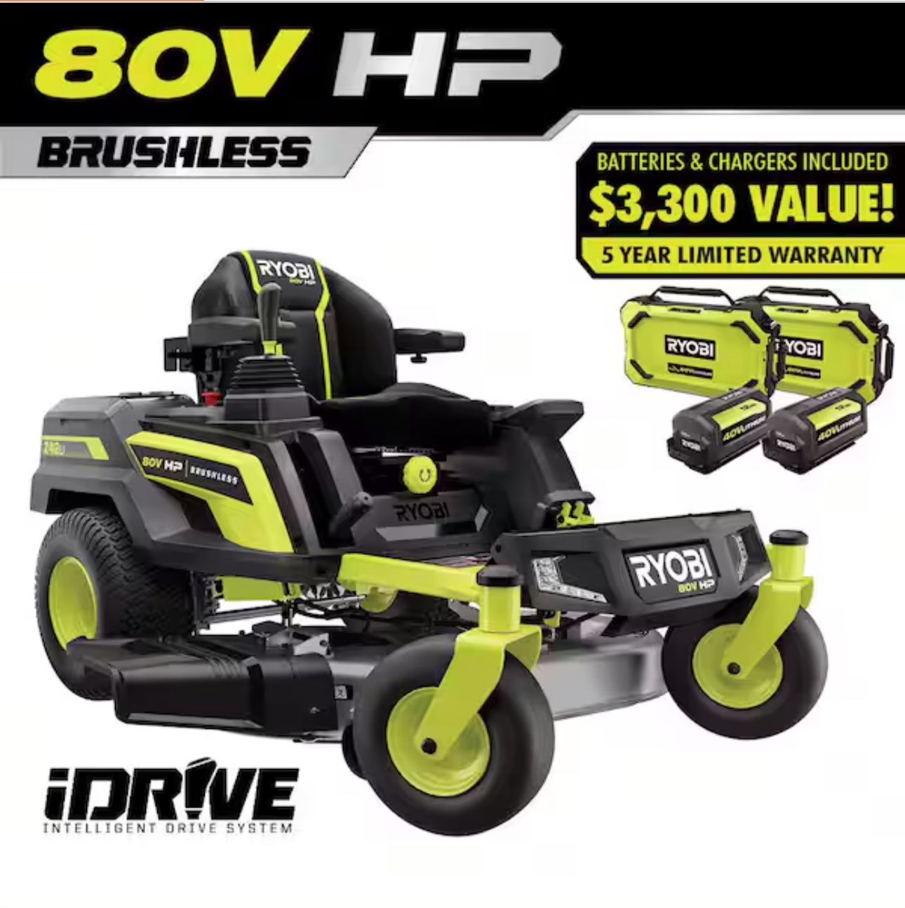 80v Riding Riding Mower