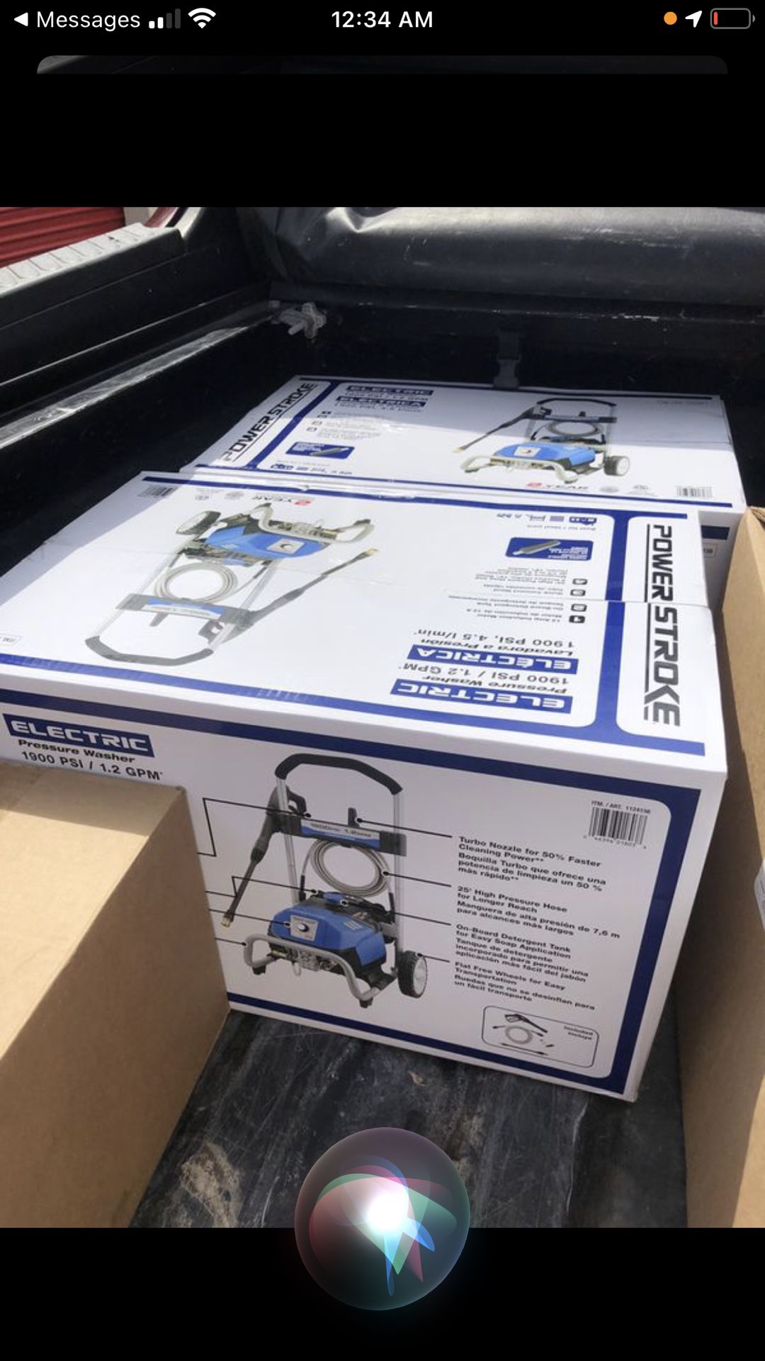Powerstroke 1900 psi electric pressure washers