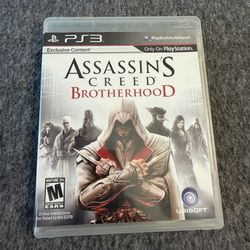 Assassin’s Creed Brotherhood PS3 Complete with Manual