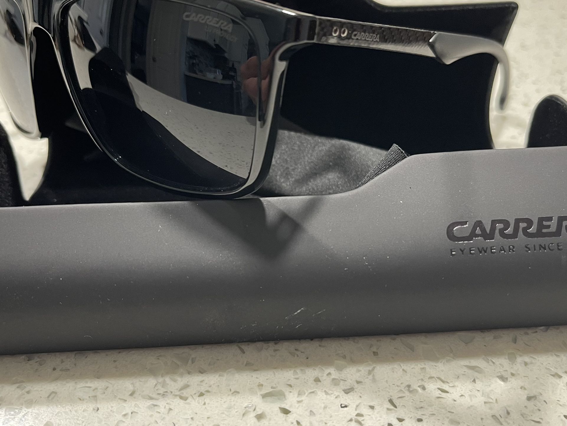 New Black Carerra Sunglasses