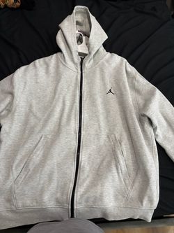 JORDAN SPORT GREY ZIP UP