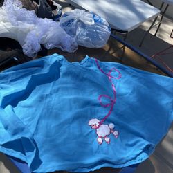 Costume Girl Poodle Skirt 7-12 Year Old