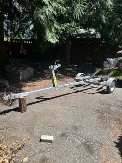EZ Loader 14 ft Galvanized Trailer