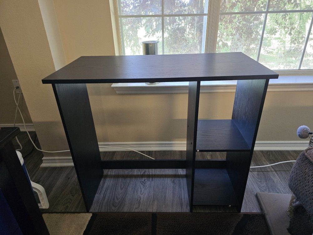 Modern Geometric Storage Desk