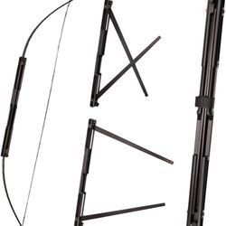 7" Folding Black Alloy Right Hand Bow