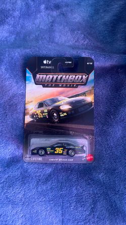 Matchbox the movie Chevy Stock car 6/12