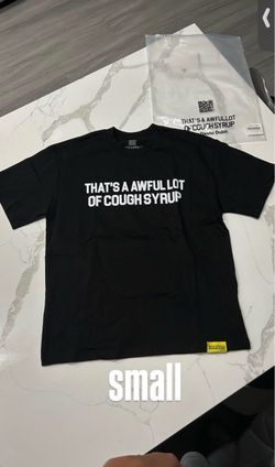 Desto Dubb Cough Syrup Graphic Tee Size Small
