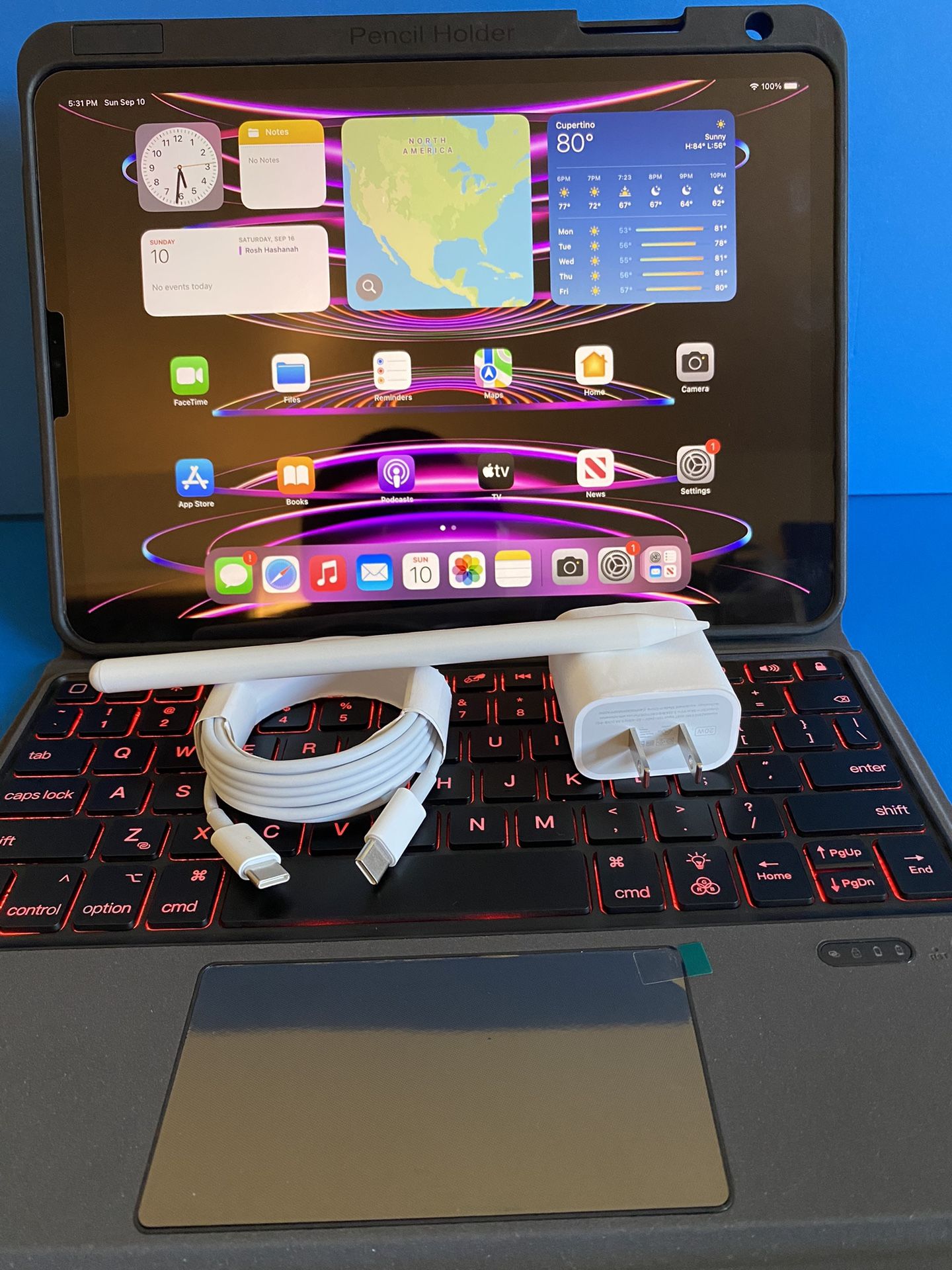 128GB Apple IPad Pro 11” 4th Generation (2022 Latest Model / M2