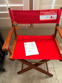 Wide Directors Chair