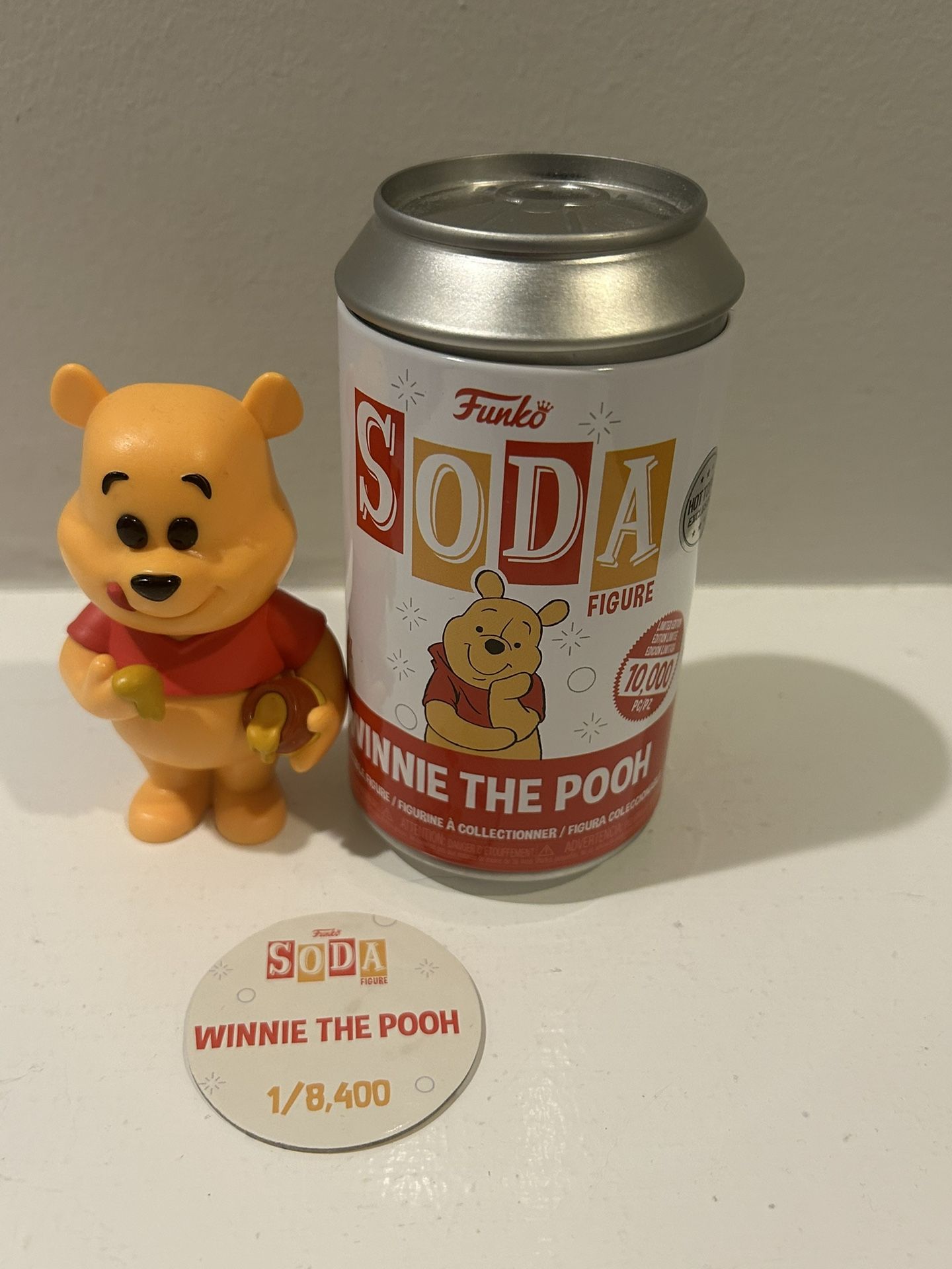 Funko Soda Winnie the Pooh Vinyl Figure - Disney Hot Topic Exclusive LE8400