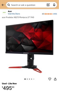 acer Predator  27”
