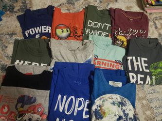 Boy Long Sleeves Size 5/6