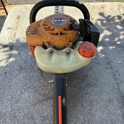 Echo Hc 152 hedge trimmer just sharpened the blades .